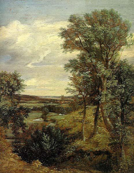 John Constable Constable Dedham Vale of 1802 oil painting image